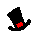Tiny Top Hat (Mythical) Icon